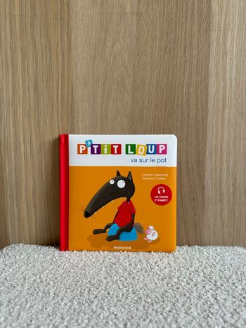 Livre p’tit loup va sur le pot 