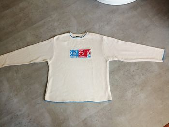 Pull coton beige 14 ans Rip Curl