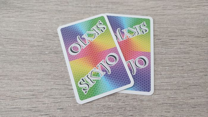 Lot x2 carte numéro 0 n°0 pièce détachée Skyjo jeu de société #E15 - photo numéro 2