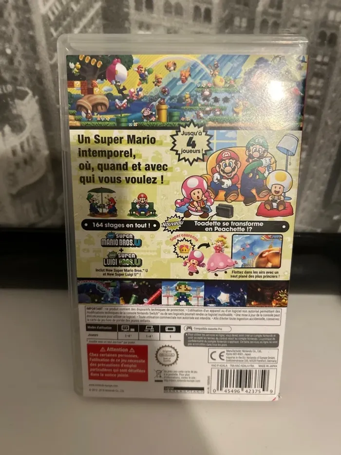 Super Mario Bros U Deluxe - jeu Switch - photo numéro 2