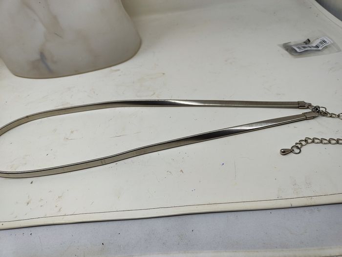 Ceinture argentée élégante flexible - photo numéro 4