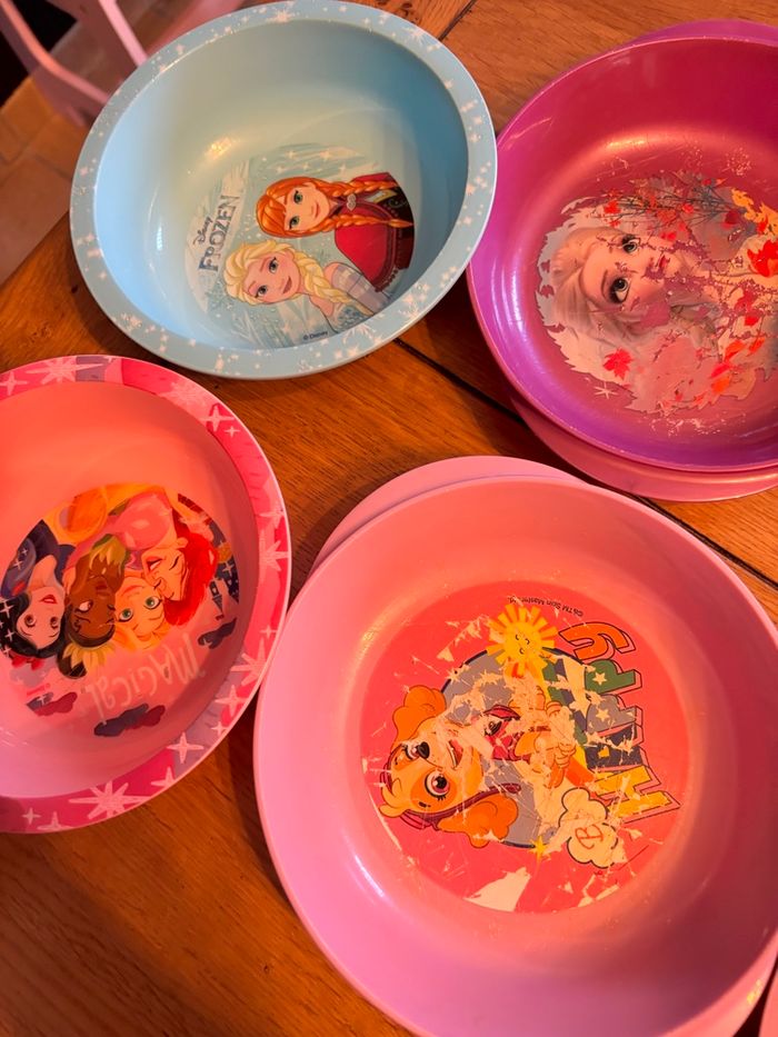 Lot assiettes enfant - photo numéro 3
