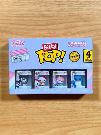 Pack 4 Funko Bitty Pop! Hello Kitty & Friends (Inclus CHASE)