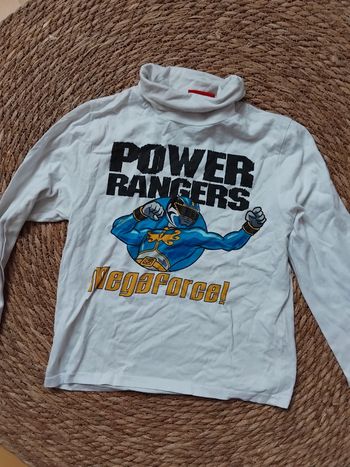 Sous pull léger Power rangers, 6 ans