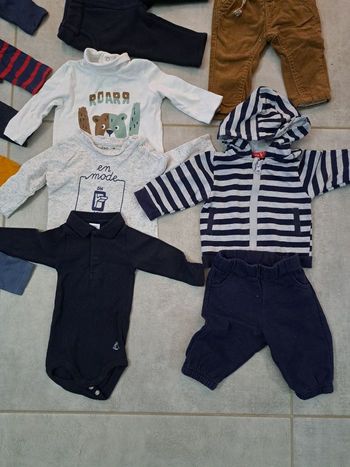 Lot vétements bébé garçon 3 mois