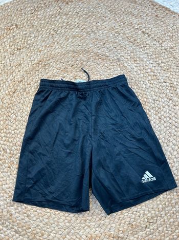 Short Adidas Garçon Noir et Blanc Taille 12 ans | Très Bon État | Sport & Confort | BS296