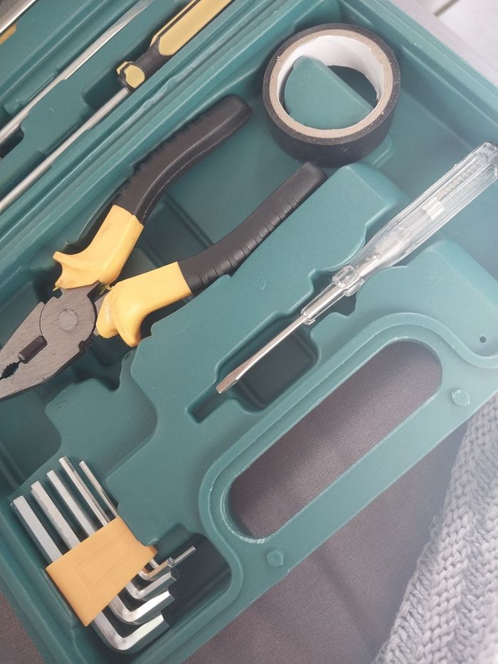 Coffret outils basique – kit de bricolage complet - photo numéro 6