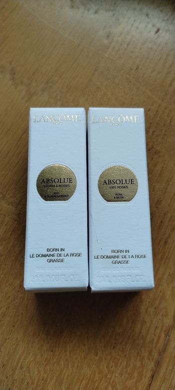 Eau de parfum absolue Lancôme