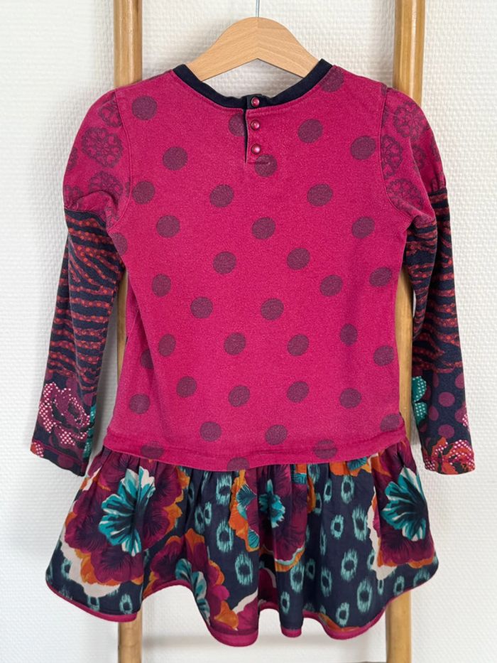 Robe manches longues à motifs Catimini Taille 6 ans - photo numéro 2