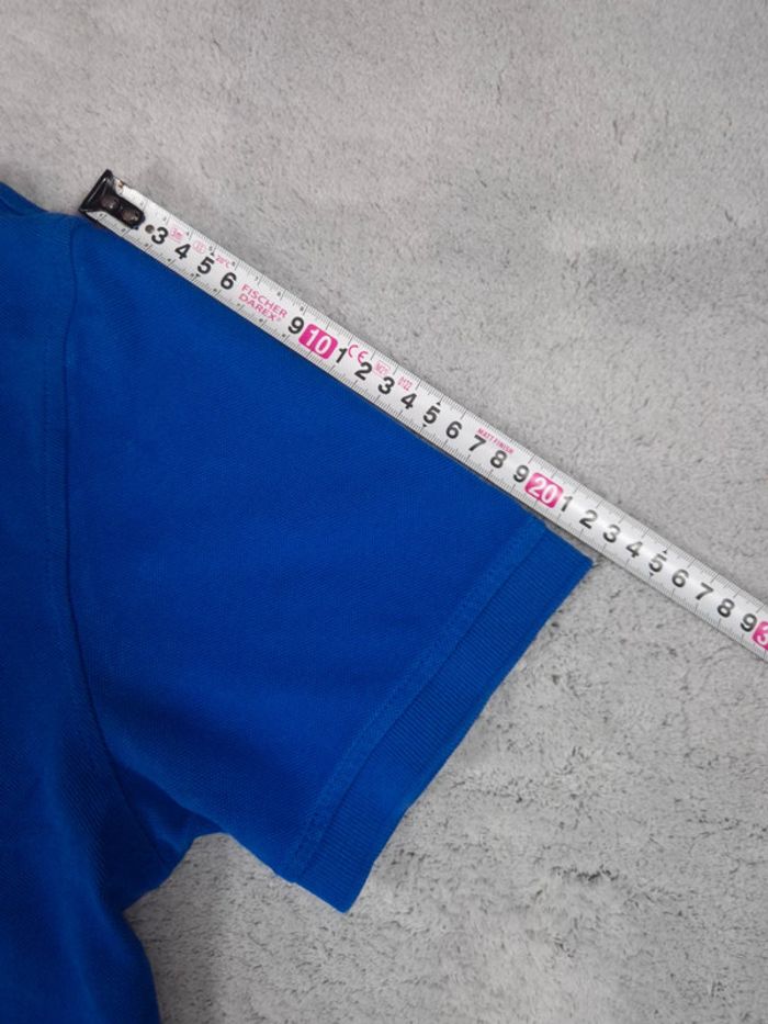 Polo Tommy Hilfiger manche courte - Bleu logo brodé - Taille L Hommes - 100% Coton - photo numéro 17