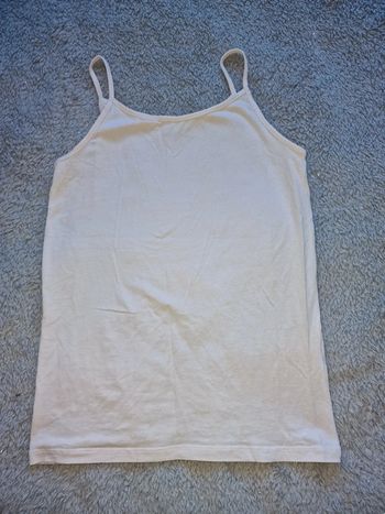 Débardeur blanc Gémo 12 ans