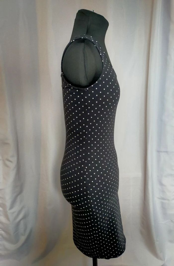 Robe noire à pois blancs – Fashion Express – T. S - photo numéro 2