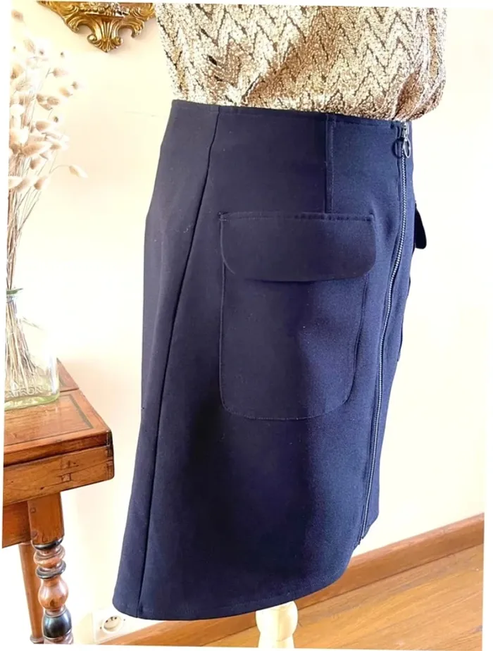 Sublime Jupe Wallis - Style Sixties - Taille 38 (Neuve) - photo numéro 8