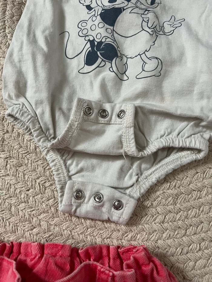 Ensemble short et body Minnie - photo numéro 4