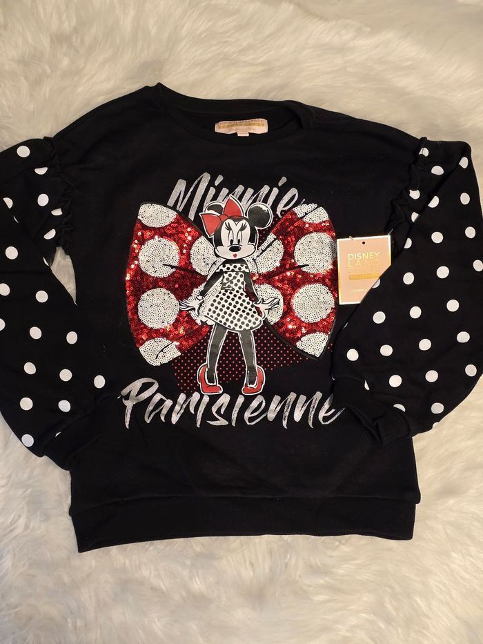 NEUF !!!!(non porté)🏷 💜💜🤩😍superbe sweat 8 ans fille disneyland Paris 💜💜💜🤩😍
