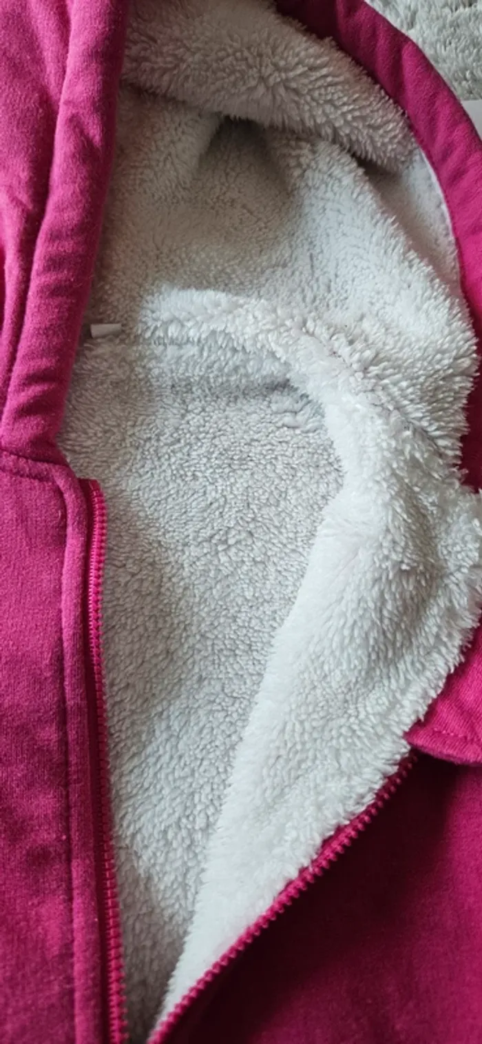 Veste chaude fille 9 mois - photo numéro 4