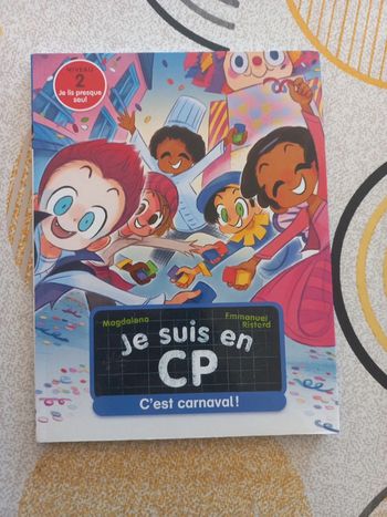 Livre Je suis en cp niveau 2 C'est carnaval