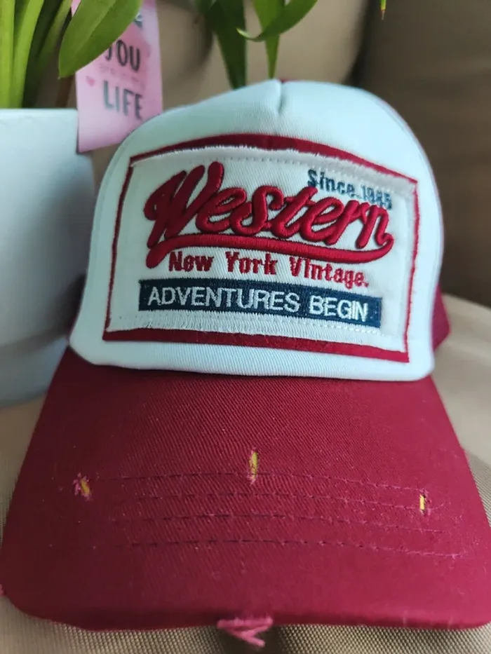 Casquette Trucker Western rouge - photo numéro 3