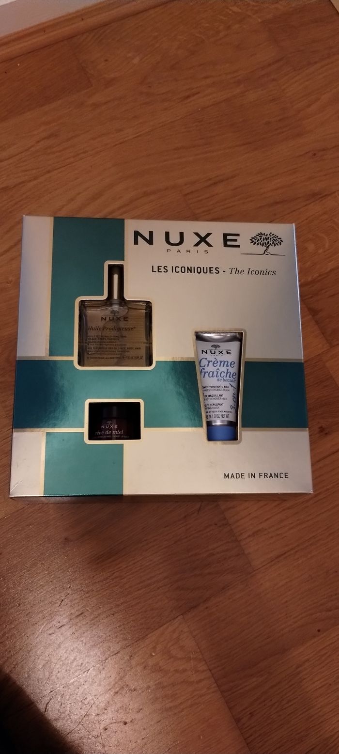 Coffret nuxe huile prodigieuse