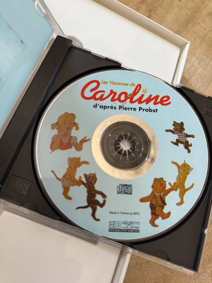 Les vacances de Caroline et ses amis Pierre Probst CD-rom pc jeu vidéo ordinateur Hachette - photo numéro 4
