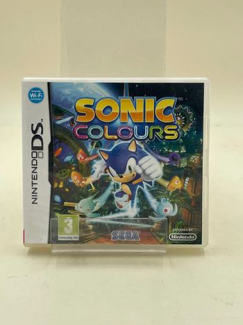 Jeu vidéo Sonic Colours sur console Nintendo Ds