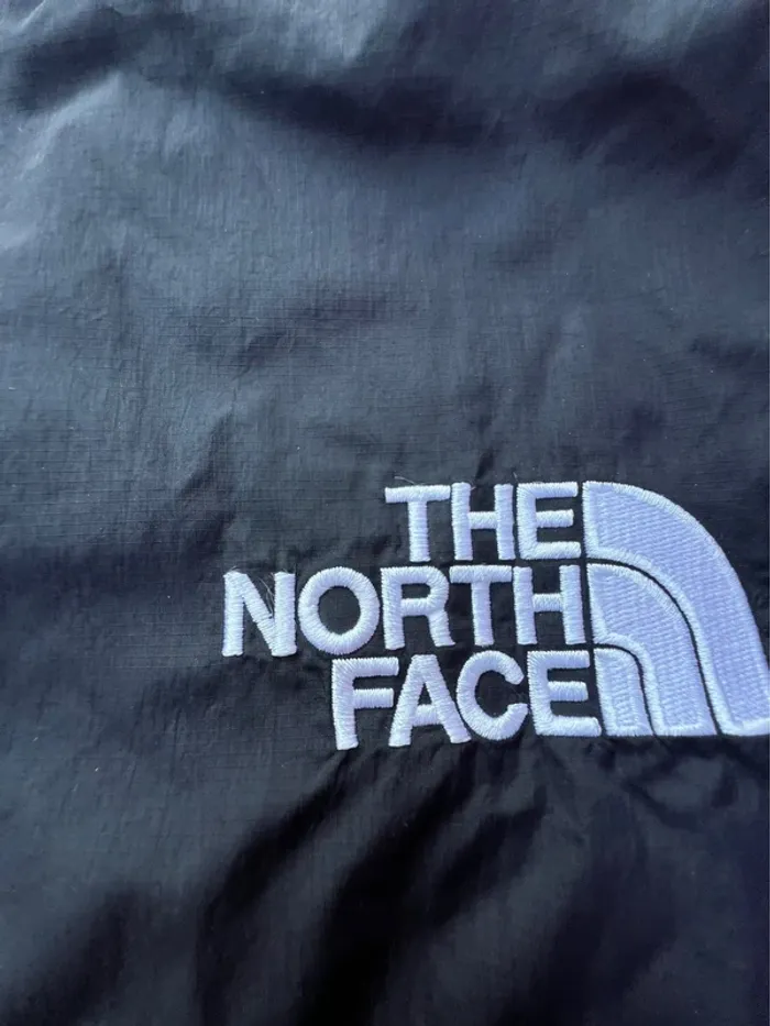 Doudoune the north face bleu/noir taille S - photo numéro 3