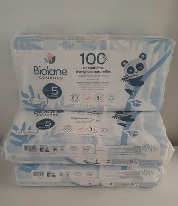 Couches Biolane taille 5