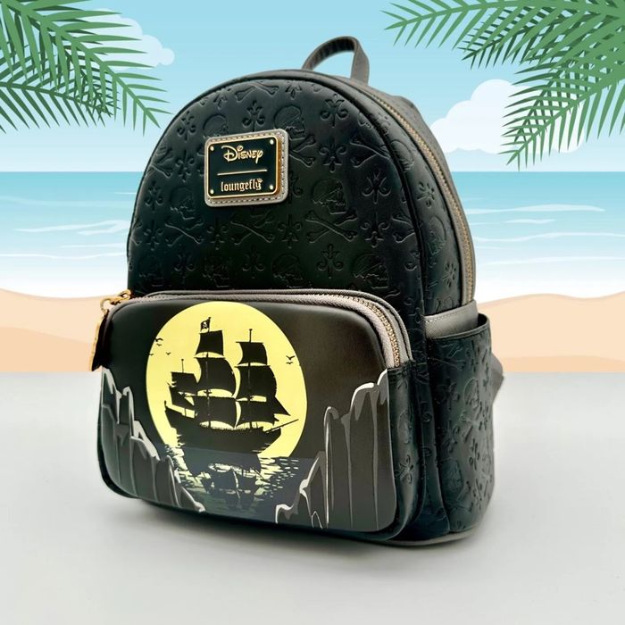 The Black Pearl Pirates Of The Caribbean Disney Loungefly Mini Backpack - photo numéro 7