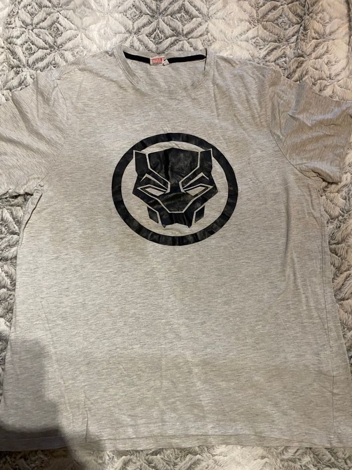 T-shirt black panthère marvel - photo numéro 2