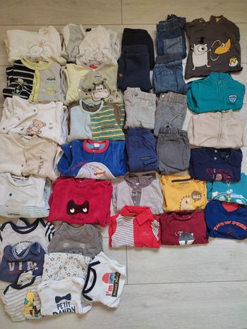 Gros lot 9 mois hiver 35 pièces