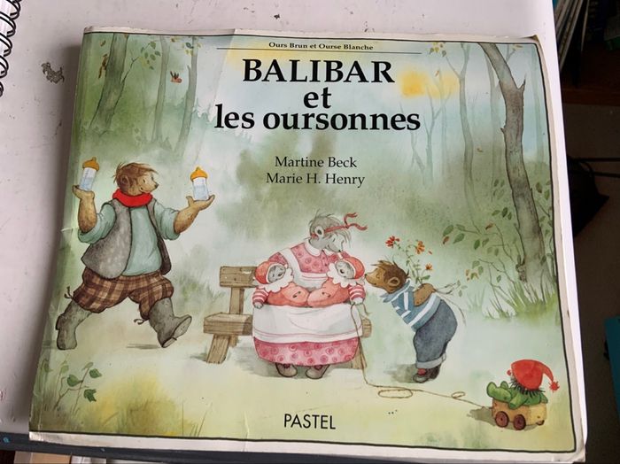 Livre pour les petits Balibar et les oursonnes