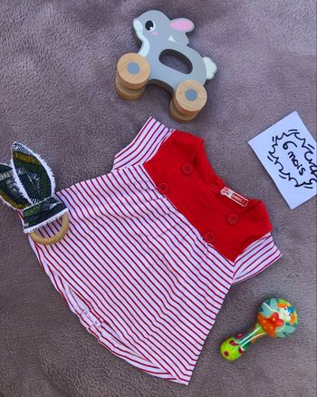 T-shirt manches courtes - 6 mois (67 cm) - DPAM