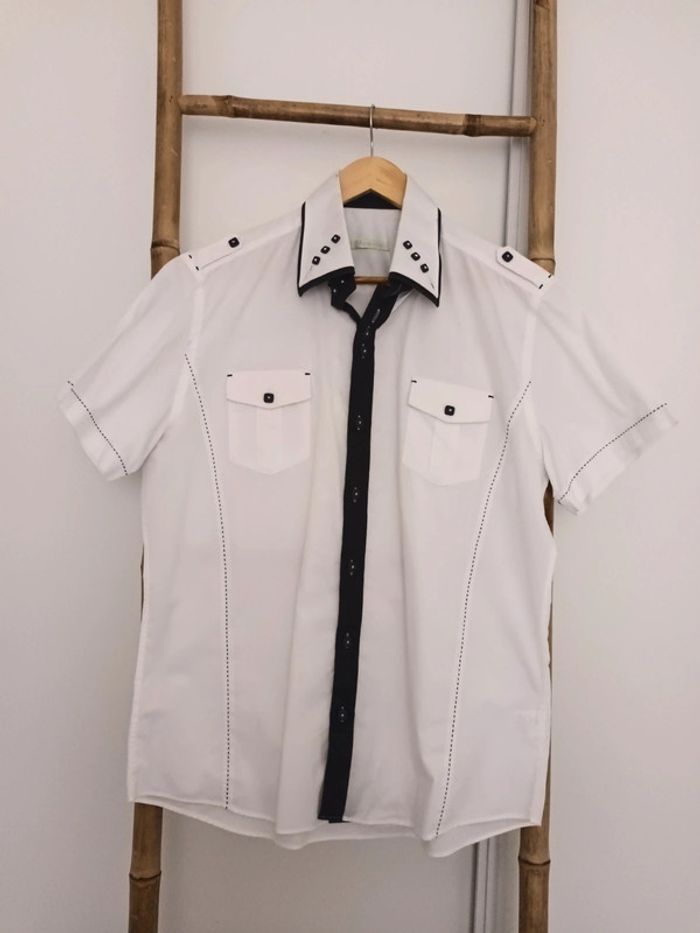 Chemise manches courtes homme taille XL