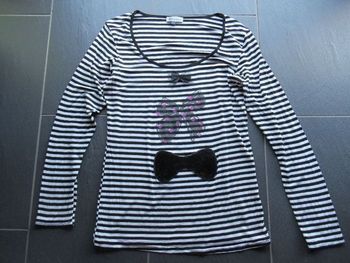 Tee-shirt manches longues / haut 42 / 44 + don d'une chemise H&M