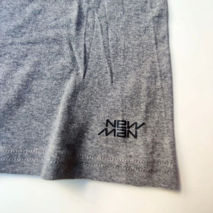 T-shirt gris sans coutures taille M New Man - photo numéro 3