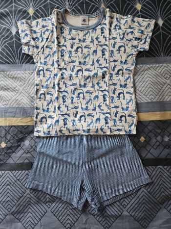 Pyja-short Petit Bateau 5 ans