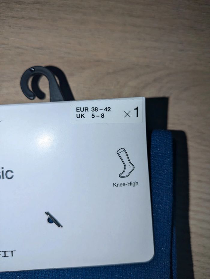 Chaussettes foot Nike dri fit 38-42 - photo numéro 2