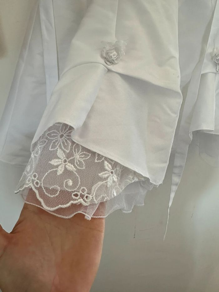 Robe de cérémonie fille blanche 18 mois - photo numéro 2