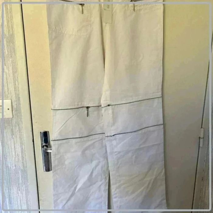 Pantalon blanc taille 3 petit 40 - photo numéro 3