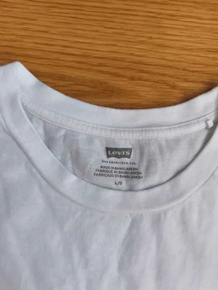 Tee-shirt Levi's femme blanc - photo numéro 3