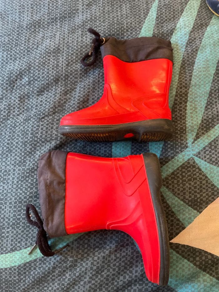 Bottes de pluie mixte garçon fille - photo numéro 2