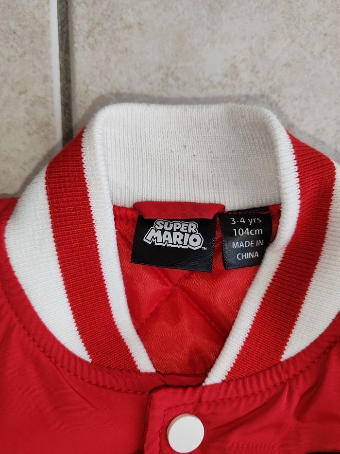 Blouson Super Mario - Enfant 3-4 ans (104 cm) - Comme neuf - photo numéro 3