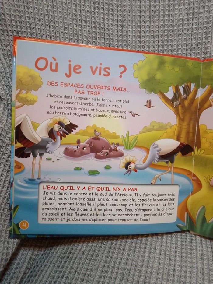 La Grue couronnée - série "Animaux de la savane" N.52 / Ed.Altaya - photo numéro 4