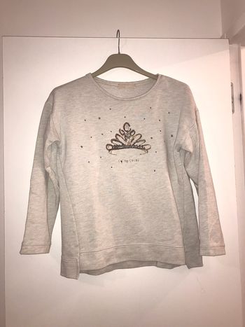Pull taille 11/12 ans gris zara