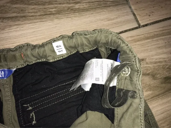 Pantalon jack & Jones 14 ans vert kaki - photo numéro 5