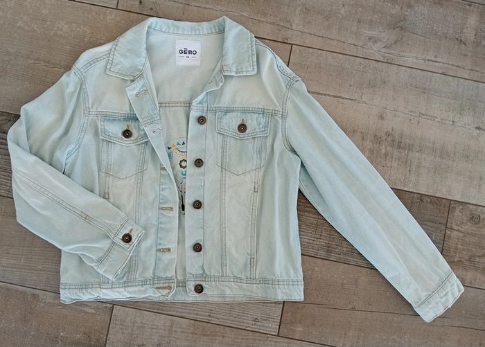 Veste en jean 14 ans fille