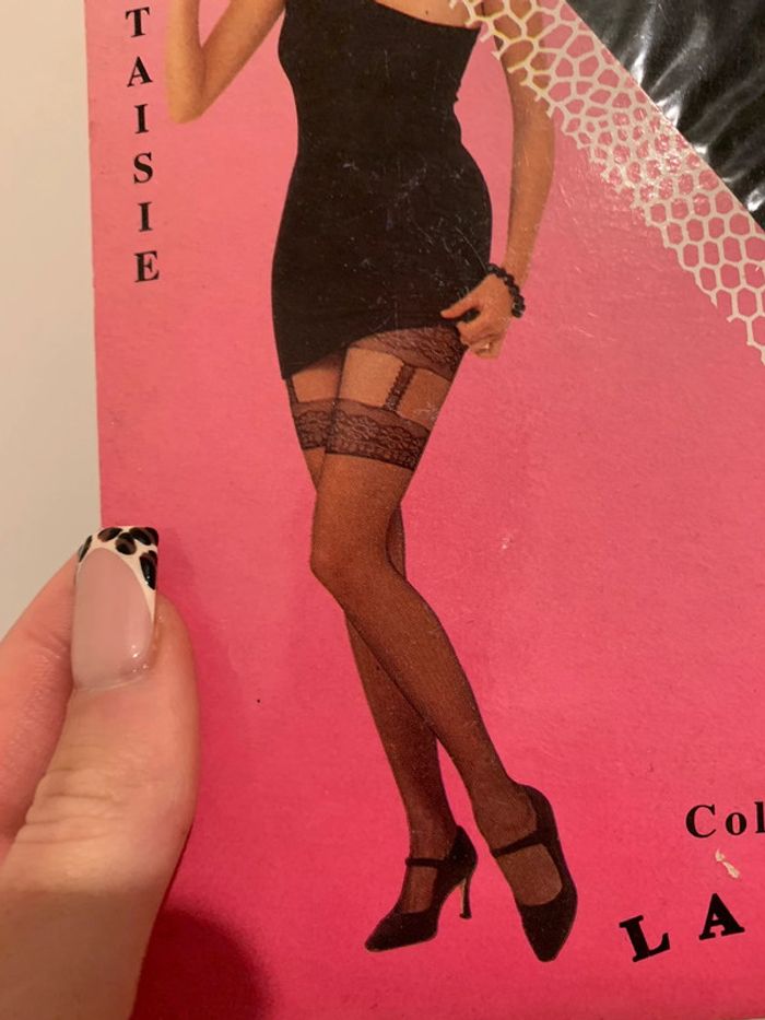 Collant fantaisie noir - photo numéro 2