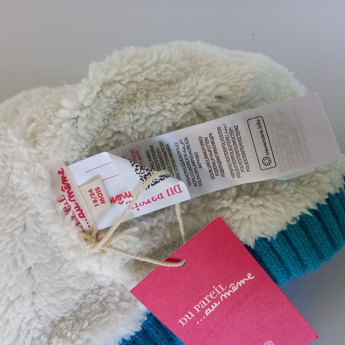Bonnet chat bleu Dpam 18/24 mois - etb1 - photo numéro 3