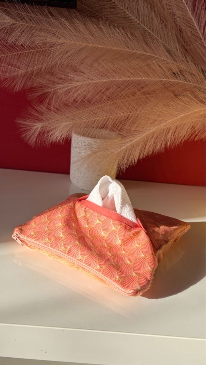 Pochette lingettes lavables