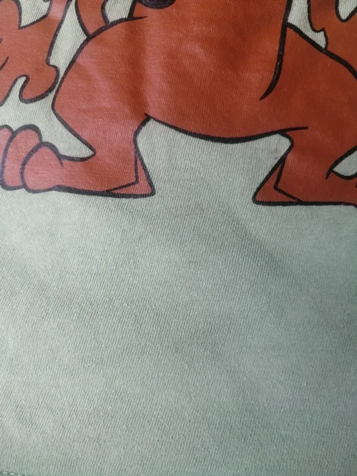Tee shirt manche courte scooby doo 10A - photo numéro 3